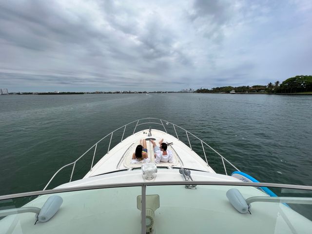 Private 48' Flybridge Yacht Charter (Up to 12 People) image 3