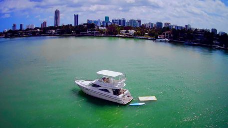 Private 48' Flybridge Yacht Charter (Up to 12 People) image