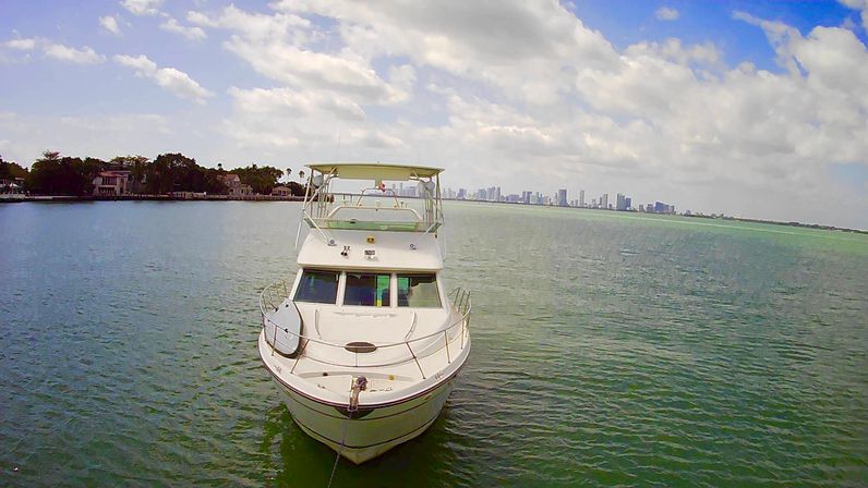 Private 48' Flybridge Yacht Charter (Up to 12 People) image 2
