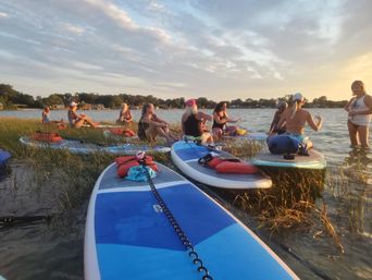 Epic Paddle-Boarding or Kayaking Adventure with City Skyline Backdrop and Gorgeous Lake image 5