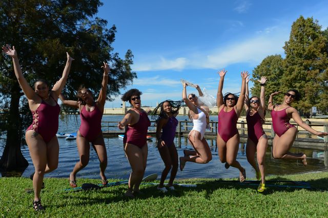 Epic Paddle-Boarding or Kayaking Adventure with City Skyline Backdrop and Gorgeous Lake image 2