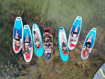 Epic Paddle-Boarding or Kayaking Adventure with City Skyline Backdrop and Gorgeous Lake image 11