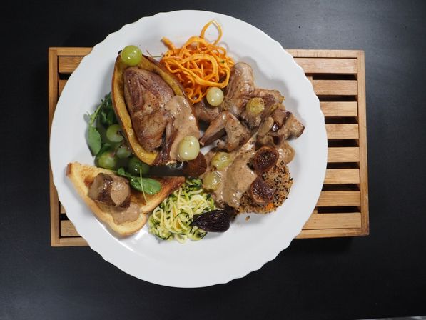 Healthy French Cooking Class + Meal with Celebrity Chef OR Private chef Service image 22