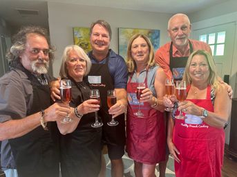 Healthy French Cooking Class + Meal with Celebrity Chef OR Private chef Service image 13