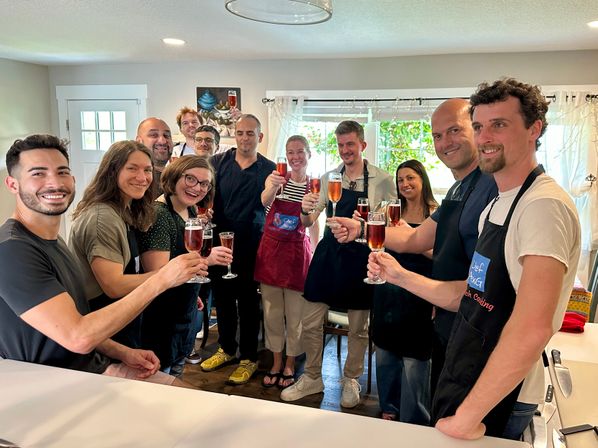 Healthy French Cooking Class + Meal with Celebrity Chef OR Private chef Service image 4
