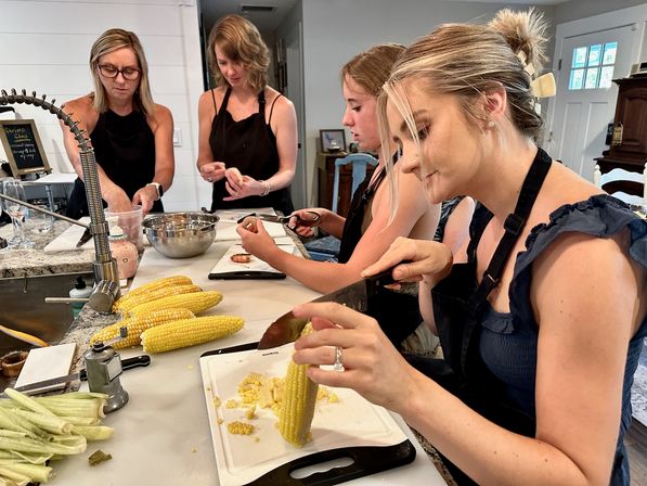 Healthy French Cooking Class + Meal with Celebrity Chef OR Private chef Service image 18