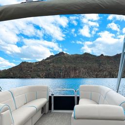 Private Pontoon Charter on Saguaro Lake with Captain & Water Equipment Included image 3