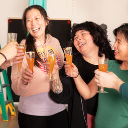 Celebrate with a Custom Aerial Yoga Party (up to 16 people) at One of our Four Studios image 6