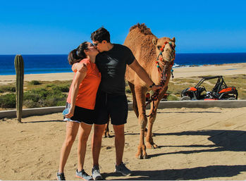 Camel Ride on the Beach with Transportation, Food & More image 5