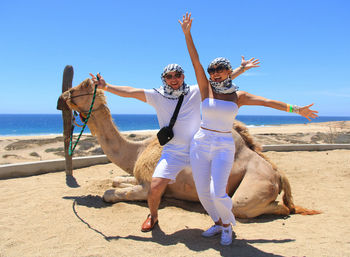 Camel Ride on the Beach with Transportation, Food & More image 6