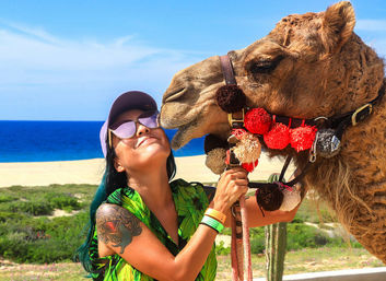 Camel Ride on the Beach with Transportation, Food & More image 9