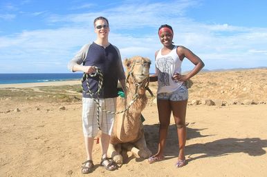 Camel Ride on the Beach with Transportation, Food & More image 4