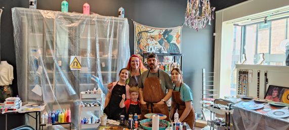 Sip & Spin Pour Art on Vinyl Record Party in Music City with Complimentary Wine & Shipping Options image 11