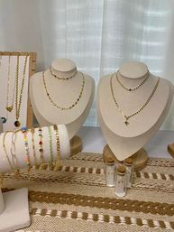 14K Gold/Silver Luxury At-Home "Permanent" Jewelry Boutique Experience with Complimentary Rosé image 7