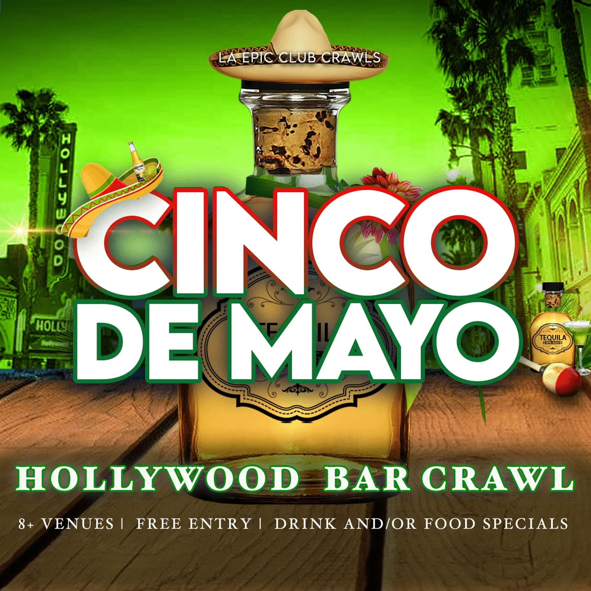 Cinco de Mayo Los Angeles Bar Crawl image 1