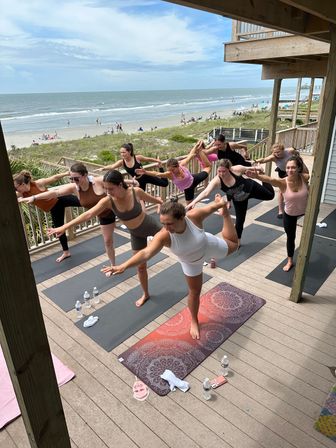 Bad Girls Yoga: Key West’s Namaste then Rosè Class, Yoga Mat, Rosé & Aromatherapy Included! image 16