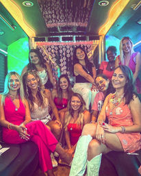 Luxury Party Bus Rental with Stocked Cooler, 4K TV, and 4000W Sound System image 10