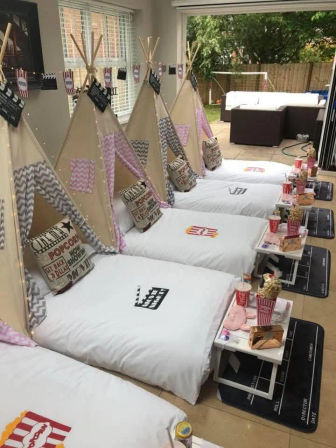 Tent Sleepover Experience:  Ultimate Slumber Party Setup image 2
