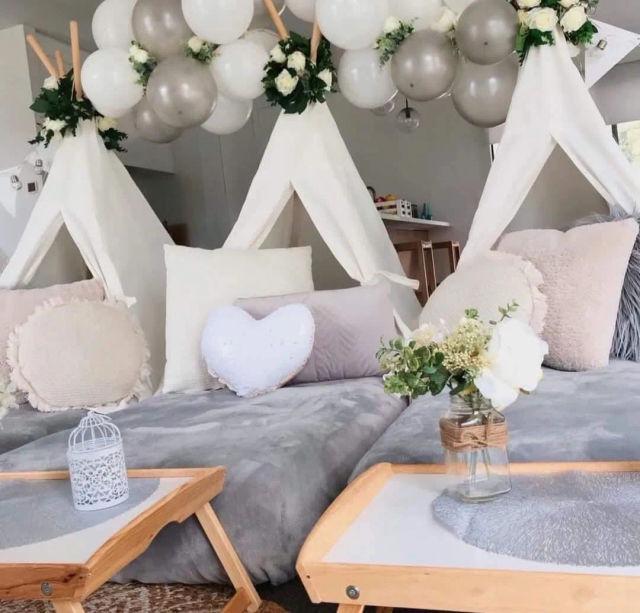 Tent Sleepover Experience:  Ultimate Slumber Party Setup image 4
