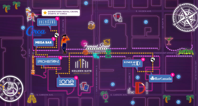Downtown Las Vegas Bar Crawl Experience From Royal Crawl image 10