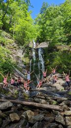 Mindful Waterfall Yoga Hiking Tour image 1