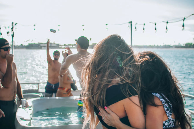 Hot Tub Cruisin': 12-Person Party Boat Rental with Hot Tub On Board image 5