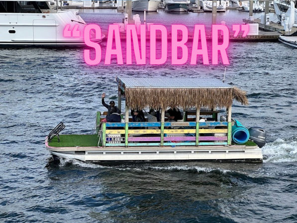 It's Tiki Time: Party Boat, BYOB & Food and Party at the Sandbar image 5