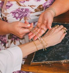 At-Home Permanent Jewelry Glammin’ Experience: Custom 14k Gold/Silver/Rose Gold Jewelry image 6