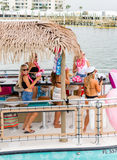 Thumbnail image for Private Captained Tiki Party Boat to Crab Island for Up to 18 (BYOB)