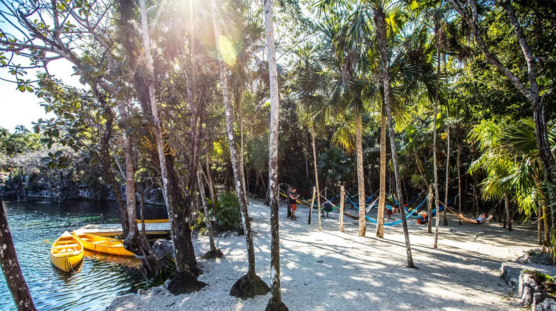 Mayan Jungle Escape - Zip, Canoe, and Cenote Splash image 5
