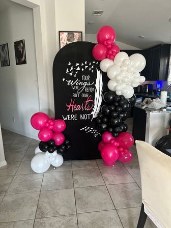 Decor Setups & Champagne Walls Custom for Your Party Theme image 15