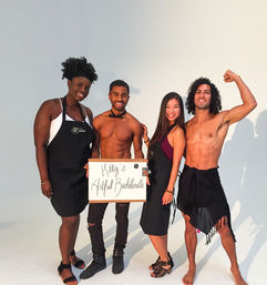 The Artful Bachelorette: Nude Male Model Drawing Party with Group Photo image 7