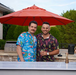 For the Bride Who’s Always Thirsty: Hot Bartenders & Custom Cocktails at Your Jersey Shore Rental image 1