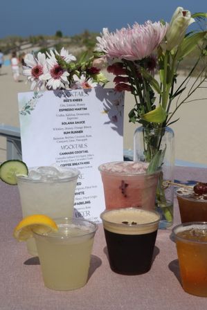 For the Bride Who’s Always Thirsty: Hot Bartenders & Custom Cocktails at Your Jersey Shore Rental image 2