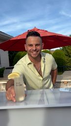 For the Bride Who’s Always Thirsty: Hot Bartenders & Custom Cocktails at Your Jersey Shore Rental image 7