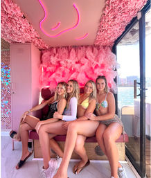 Famous 13-passenger "Baeflower" with Pink Cabin, Inflatable Slide, & Photo Opps image 6
