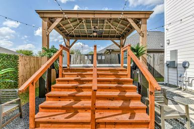 Luxe Duplex Resort with a Mega Hot Tub near NRG Stadium image 60