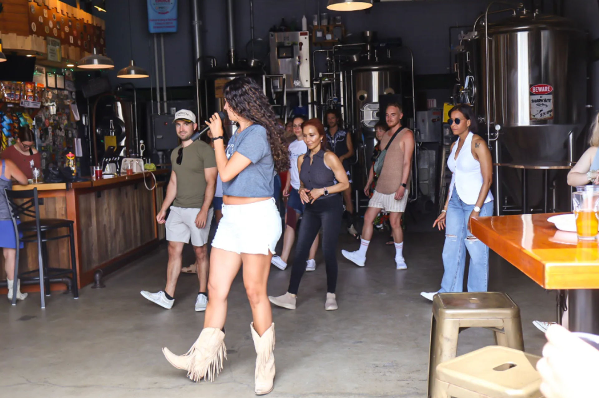 Line Dancing Lesson with Country City Line Dancing image 1