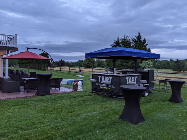 Mobile Bar & Party Trailer with Optional Grill Cook, Catering & Custom Graphics (BYOB) image 4