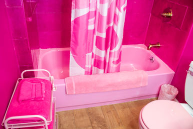 All-Pink Photoshoot & Overnight Stay at the The Pink Speakeasy! image 23