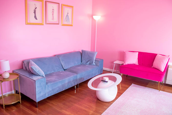All-Pink Photoshoot & Overnight Stay at the The Pink Speakeasy! image 17