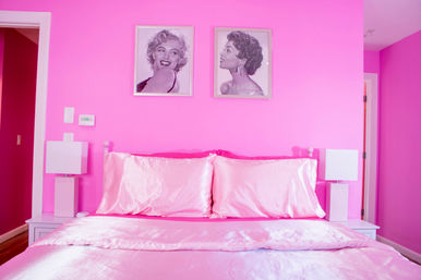 All-Pink Photoshoot & Overnight Stay at the The Pink Speakeasy! image 26