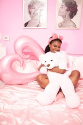 All-Pink Photoshoot & Overnight Stay at the The Pink Speakeasy! image 67