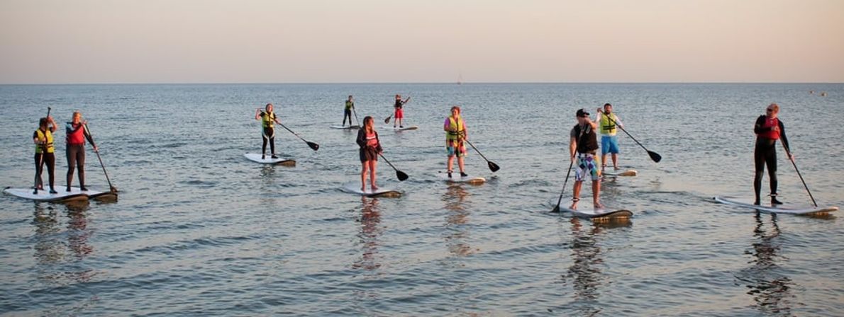 Epic Paddle Party: Stand-Up Paddleboarding & Beach Games in SoCal! image 17