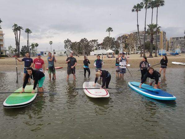Epic Paddle Party: Stand-Up Paddleboarding & Beach Games in SoCal! image 21