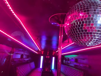 Experience the Ultimate BYOB Nightclub on Wheels with How High Party Bus (Up to 35 People) image 13