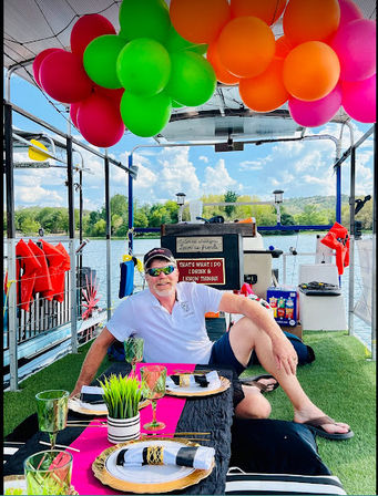 Pontoon Picnic Cruise BYOB Party on Hill Country Guadalupe River image 5