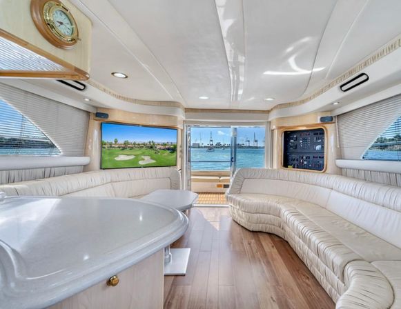 Pop the Bubbly: 65 FT Private Yacht Party with Captain & Stew image 8