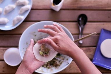 Delicious Dumpling Making Party in NYC image 6