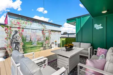 Bloom Haus: Luxe Oasis with Rooftop Lounge image 40